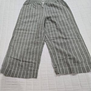 beachlunchlounge Olive Plaid Pants
